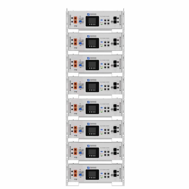 Load image into Gallery viewer, SR Brackets Battery Kit | Up to 40 kWh | SR5K-UL Batteries With Stackable SR Brackets | UL1973, UL9540A