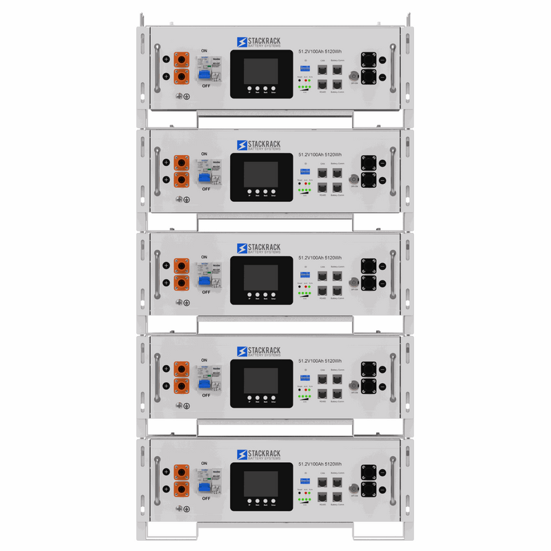 Load image into Gallery viewer, SR Brackets Battery Kit | Up to 40 kWh | SR5K-UL Batteries With Stackable SR Brackets | UL1973, UL9540A