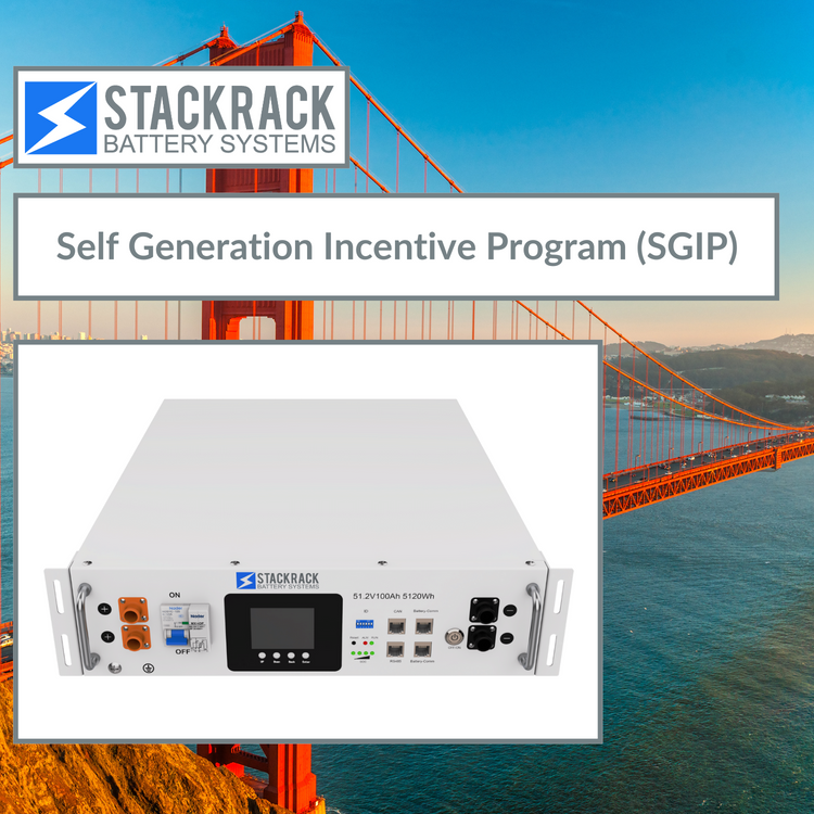 StackRack SR5K-UL Battery Module Added to California's SGIP Equipment List