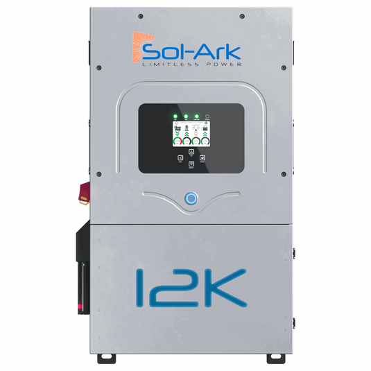 Sol-Ark 12K Inverter | 13000W PV Input | 12000W Output | 48V 120/240V Split Phase | UL1741SB, CEC, HECO