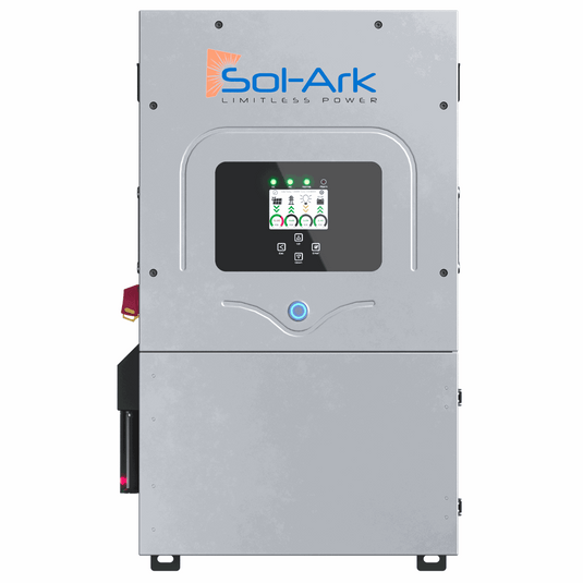 Sol-Ark 12K Inverter | 13000W PV Input | 12000W Output | 48V 120/240V Split Phase | UL1741SB, CEC, HECO