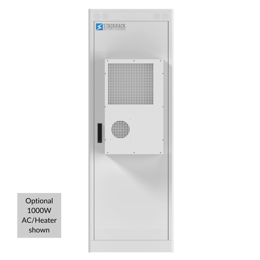 SRB10 Battery Cabinet | Up to 50 kWh | Outdoor-rated | Floor-Mount