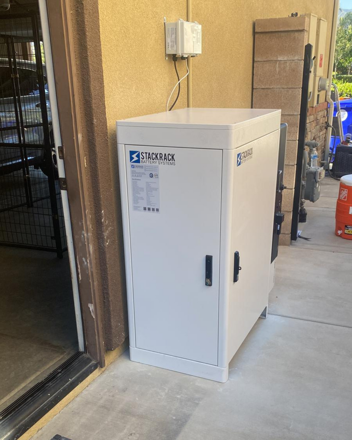 SRB6 Battery Cabinet | Up to 30 kWh | Outdoor-rated | Floor-Mount ...