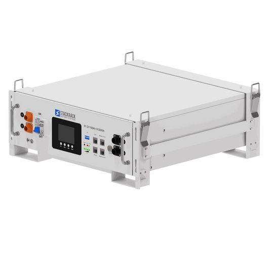 SR Brackets Battery Kit | Up to 40 kWh | SR5K-UL Batteries With Stackable SR Brackets | UL1973, UL9540A