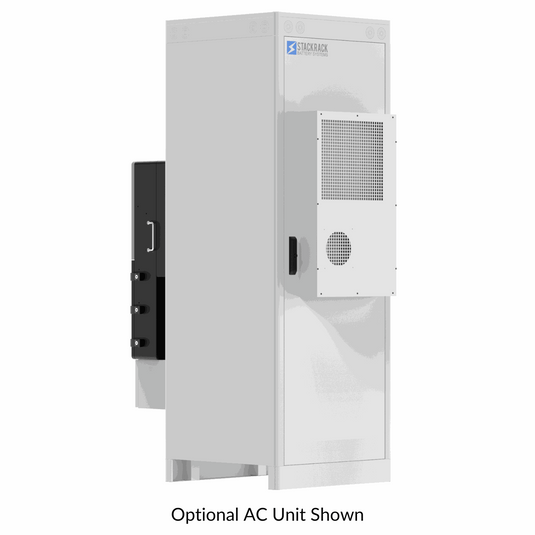 Power Station Pro XL | Up to 50 kWh Capacity | Luxpower 12K Hybrid Inverter with StackRack SRB10 Battery Cabinet & SR5K-UL Battery Modules | UL1973, UL9540A
