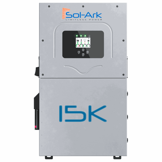 Sol-Ark Limitless 15K | 19500W PV Input | 15000W Output | 48V 120/240V Split Phase | UL1741SB, CEC, HECO