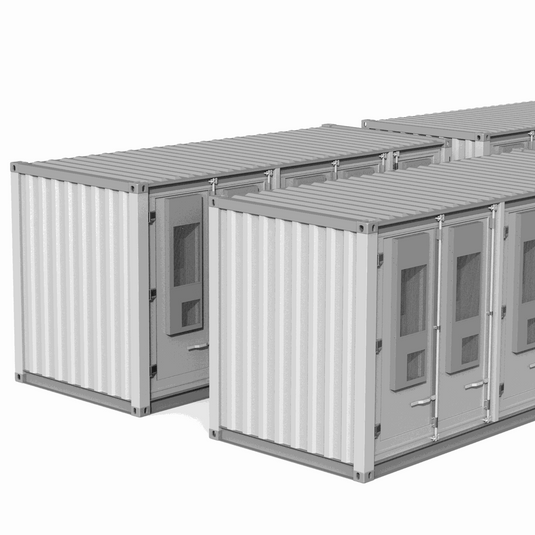 SRC | Megawatt Battery Storage | up to 5000 kWh | HVAC & Fire-Suppression